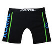 MEN/ファイトスパッツ Grappling Shorts/KORAL ファイトスパッツ Fight Pro Line Model 黒/緑ライン