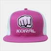 ACCESSORIES/KORAL [Wonder Model] キャップ帽 ピンク