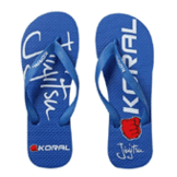 KORAL フリップフロップ Flipflops ビーチサンダル 青 [ko-flipflops-bl]