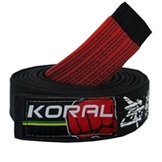 KORAL 柔術帯 Logo Model 黒 [ko-belt-bk]