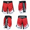 MEN/KORAL[MMA Cage Model Type2]ファイトショーツ 赤白 BRサイズ