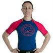 WOMEN/半袖ラッシュガード Rash Guard Short Sleeve/KORAL半袖ラッシュガード Lady's Competition Team 青/ピンク