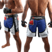 MEN/ファイトショーツ Fight Shorts/KORAL[MMA Cage Model Type1]ファイトショーツ 青白 BRサイズ