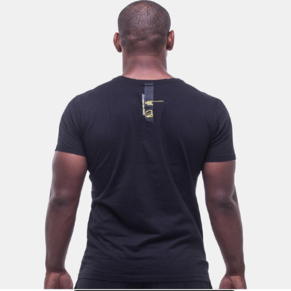 KORAL Tシャツ [CAMISETA BRAND INTERNATIONAL model] 黒黄[ko-t-camisetabrandinternational-17-bkyw]