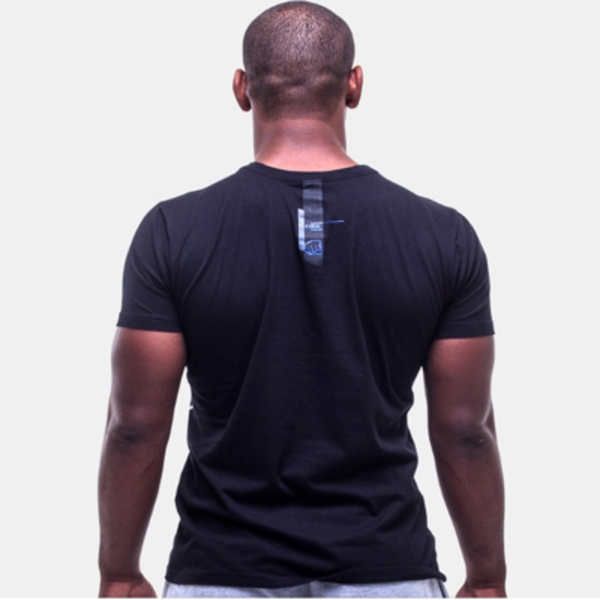KORAL Tシャツ [CAMISETA BRAND INTERNATIONAL model] 黒青[ko-t-camisetabrandinternational-17-bkbl]