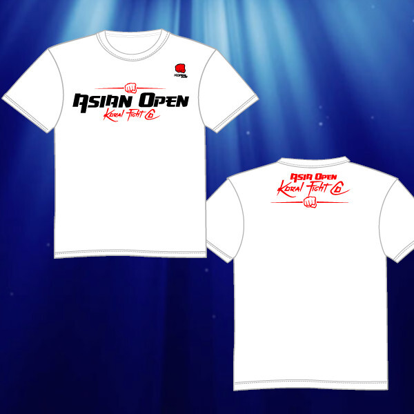 KORAL JAPAN Official Tシャツ [Asian Open model] 白[ko-t-koraljp-asianop-wh]