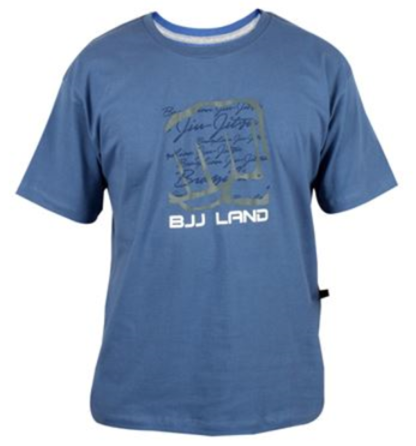 KORAL Tシャツ [Camiseta BJJ Land 2 Model] ジーンズブルー[ko-t-camiseta-bjj-land2-15-jeans]