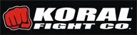 KORAL[MMA Cage Model Type2]ファイトショーツ 赤白 BRサイズ[KO-FS-CAGE-RDWH-TYPE2]